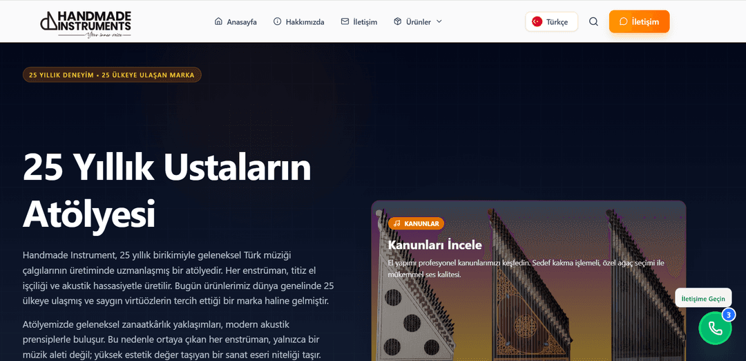 Handmade Instruments