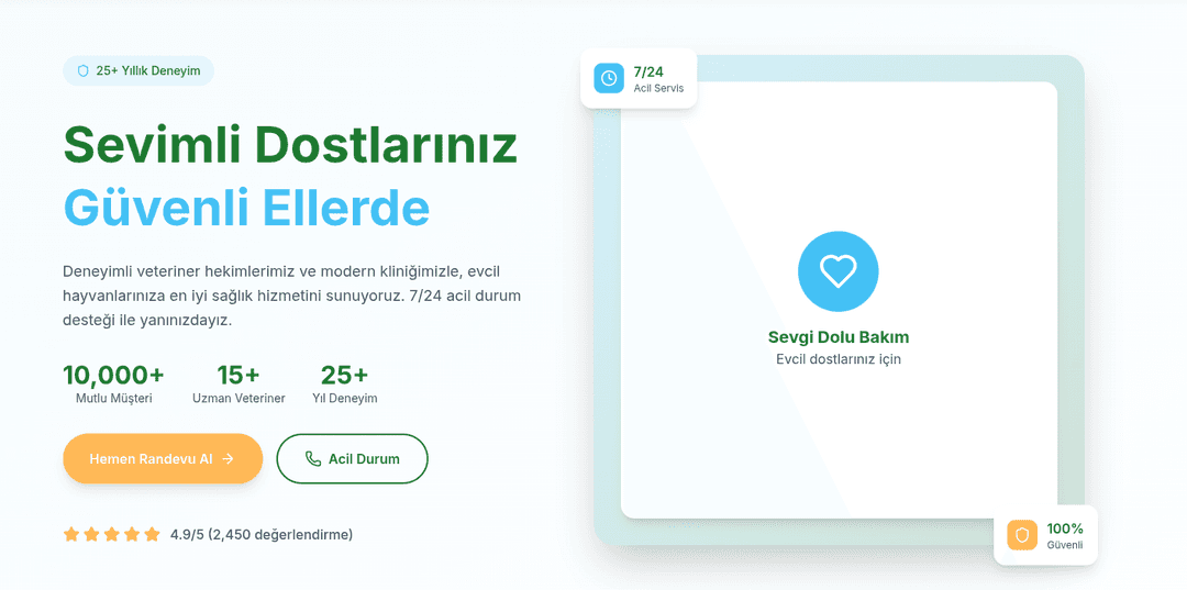 Veteriner Web Sitesi
