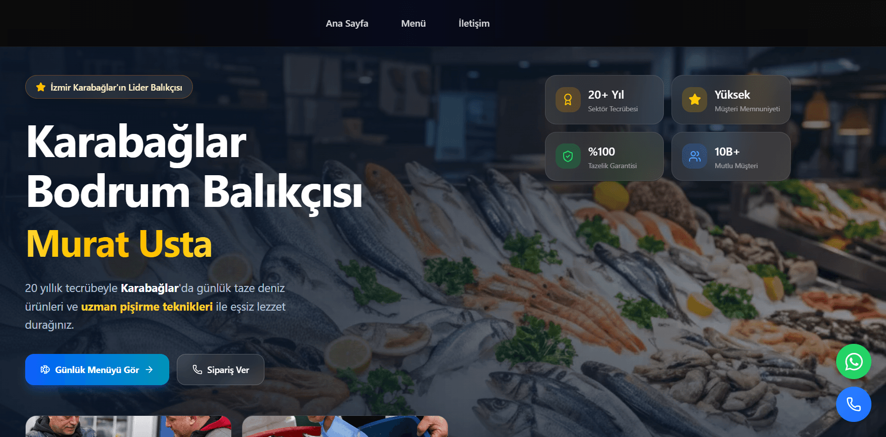 Bodrum Balıkçısı Murat Usta