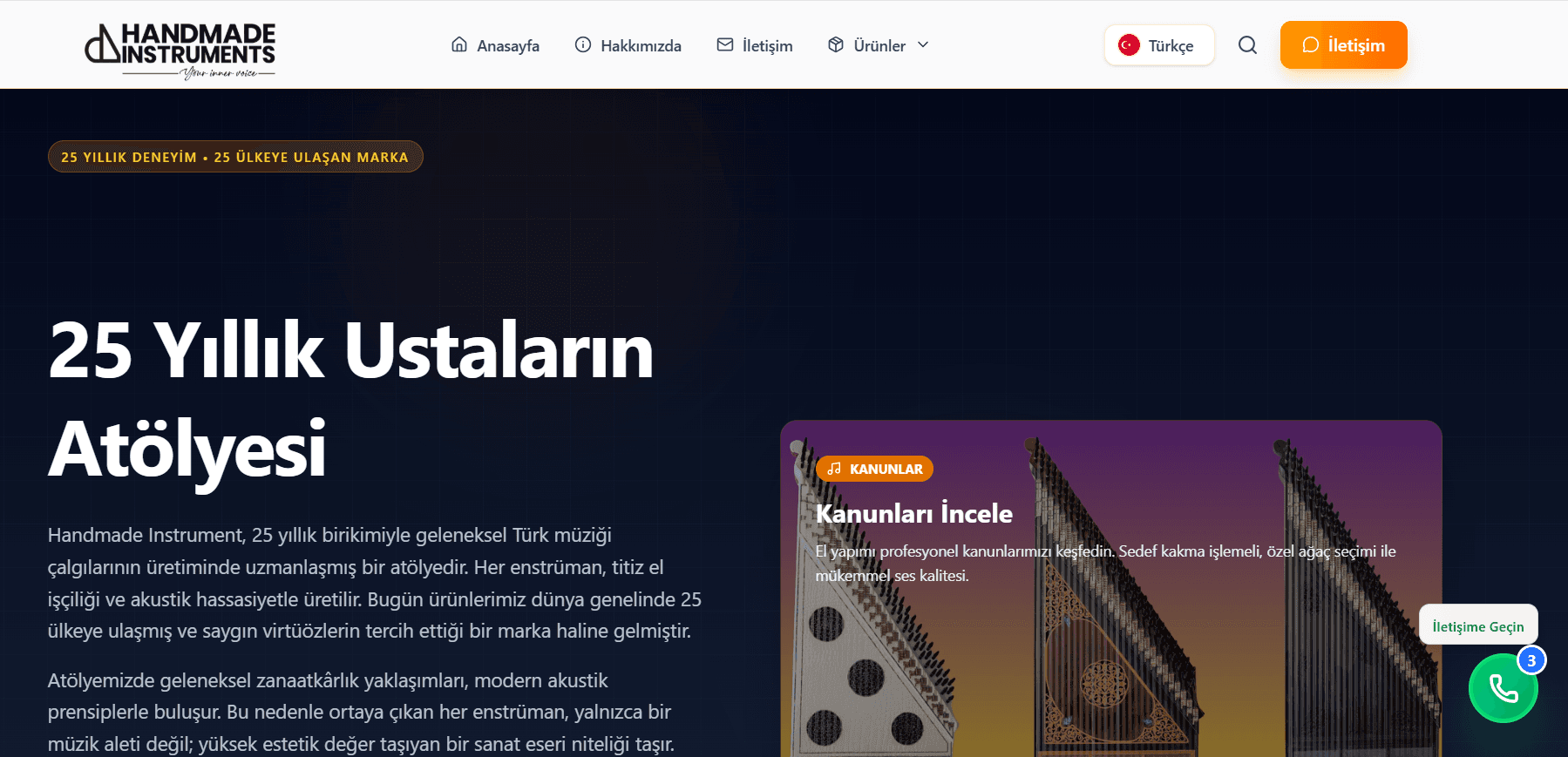 Handmade Instruments