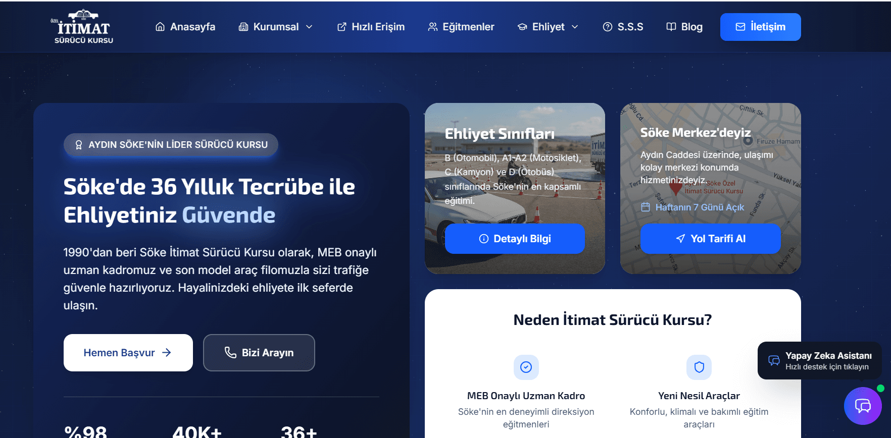Söke İtimat Sürücü Kursu
